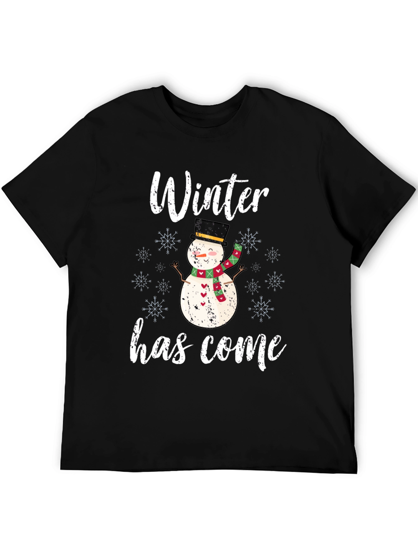 Winter Snowman Graphic Tee