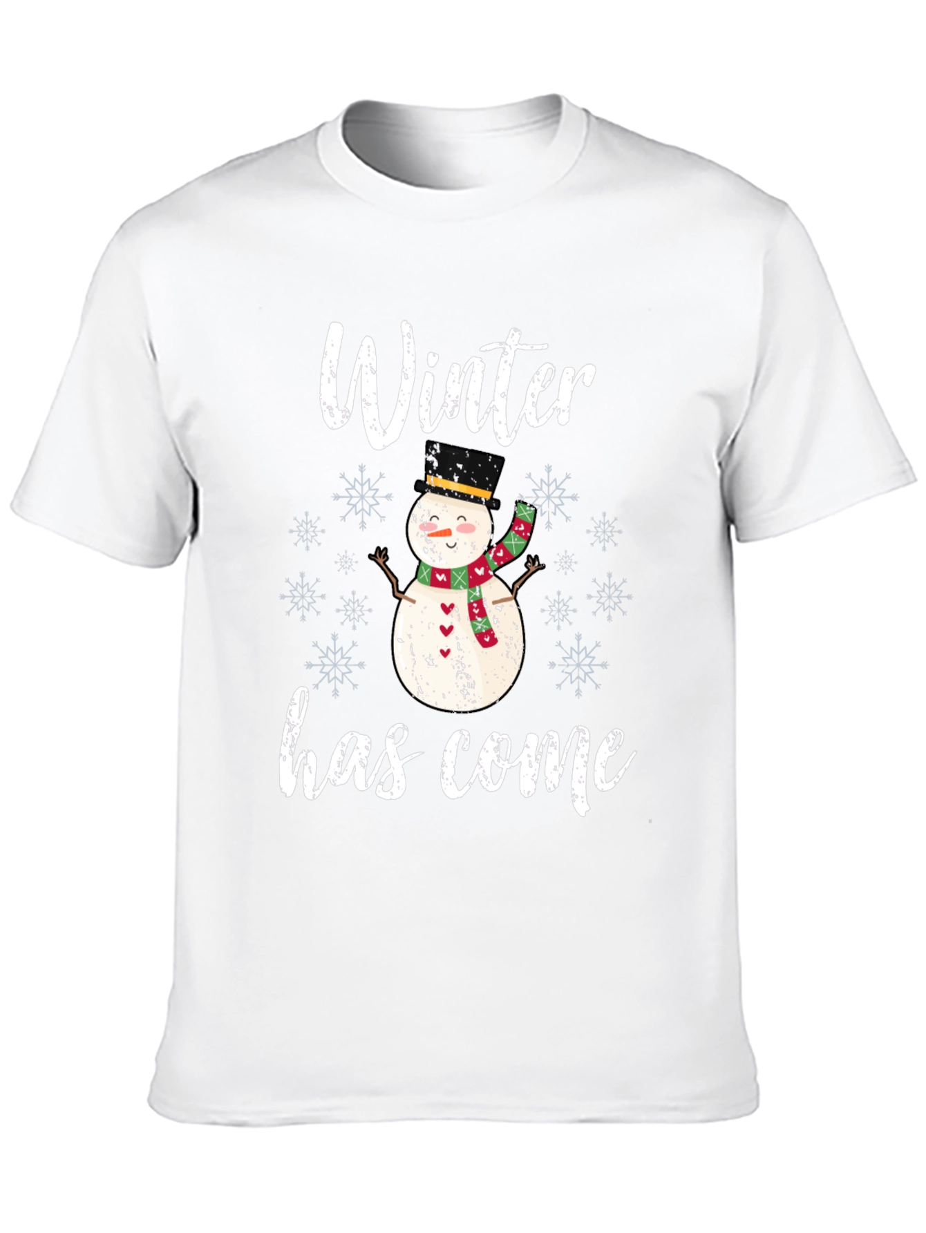 Winter Snowman Graphic Tee