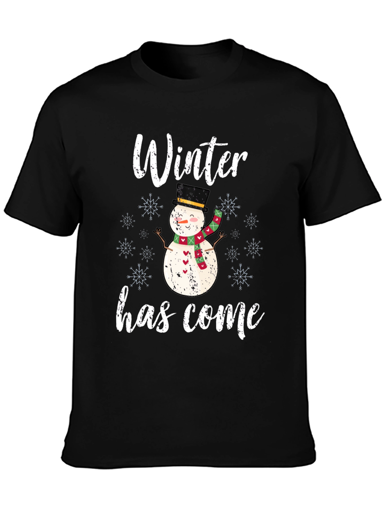 Winter Snowman Graphic Tee