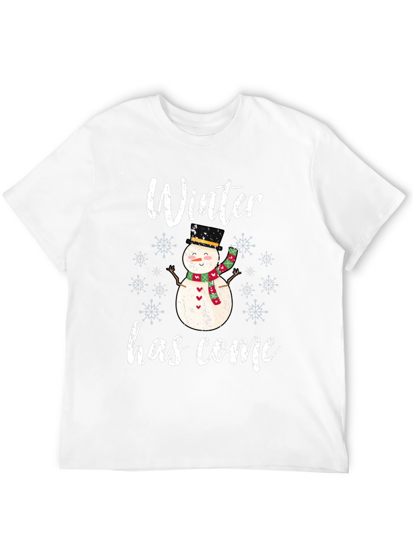 Winter Snowman Graphic Tee