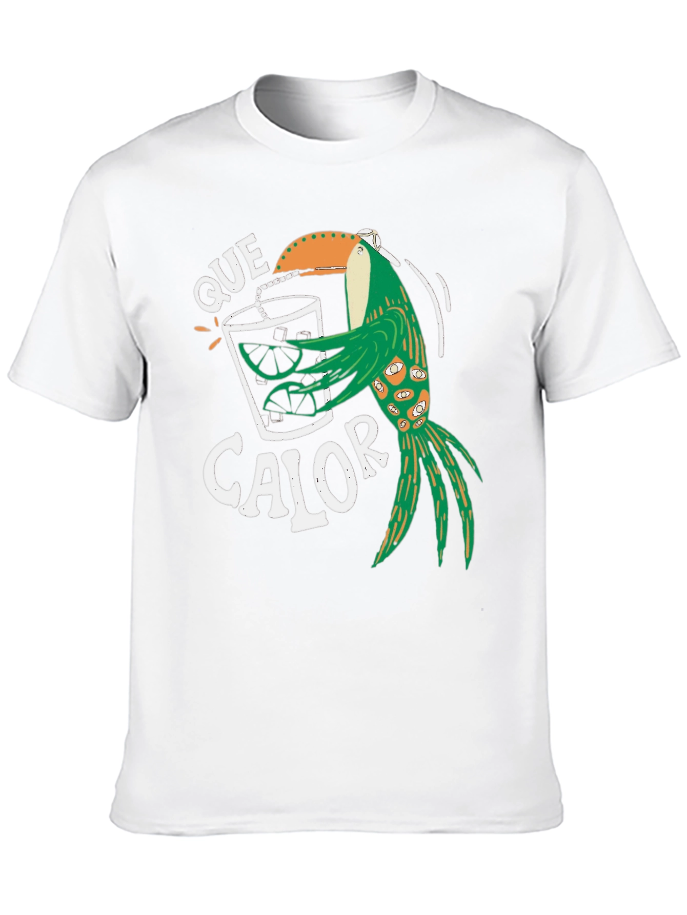 Que Calor Toucan T-Shirt - Tropical Graphic Tee