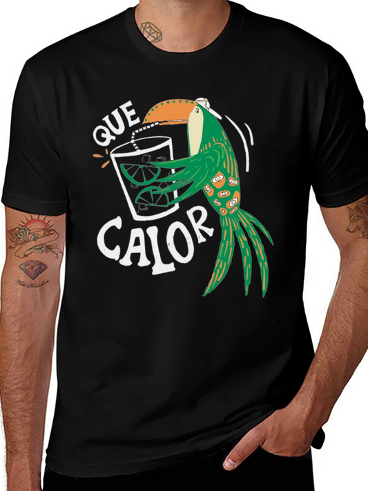 Que Calor Toucan T-Shirt - Tropical Graphic Tee