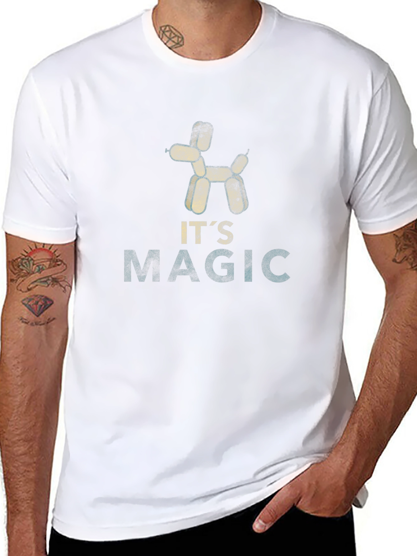 Its Magic Graphic Print Crew Neck T-Shirt