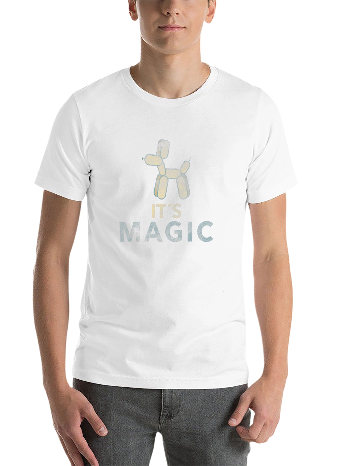 Its Magic Graphic Print Crew Neck T-Shirt