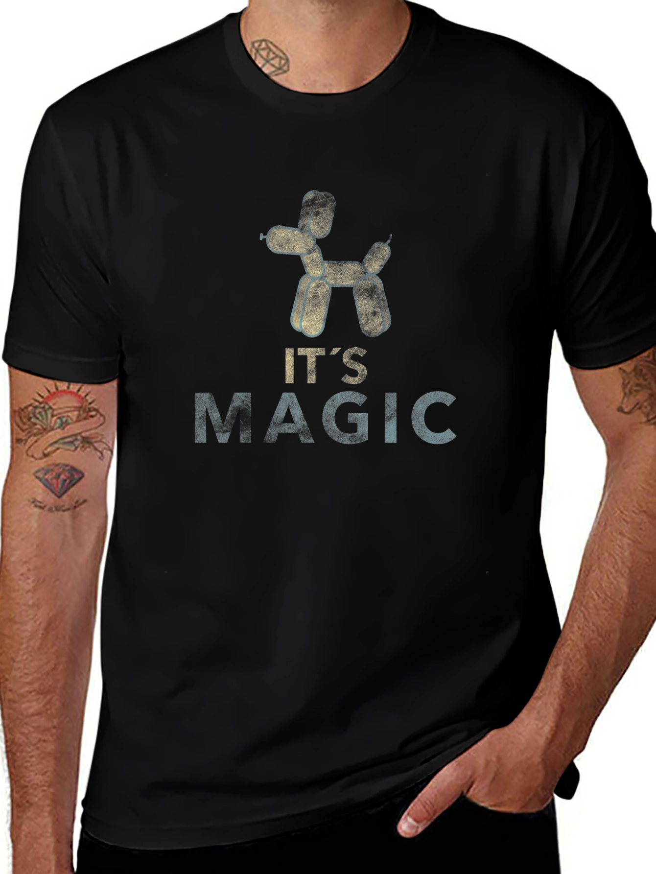 Its Magic Graphic Print Crew Neck T-Shirt