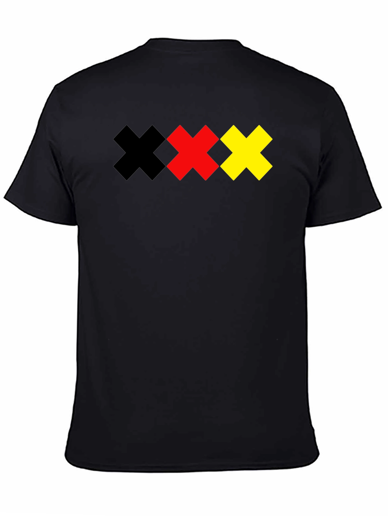 Amsterdam XXX T-Shirt - Black Cotton Graphic Tee