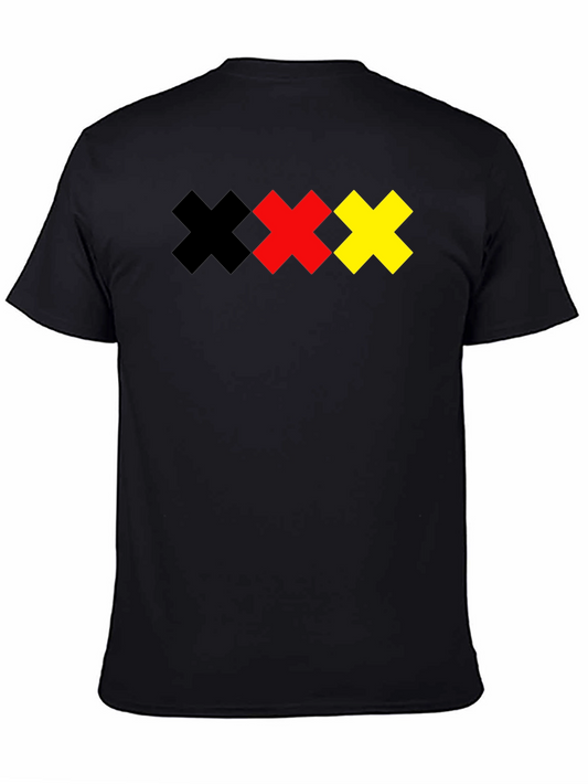 Amsterdam XXX T-Shirt - Black Cotton Graphic Tee