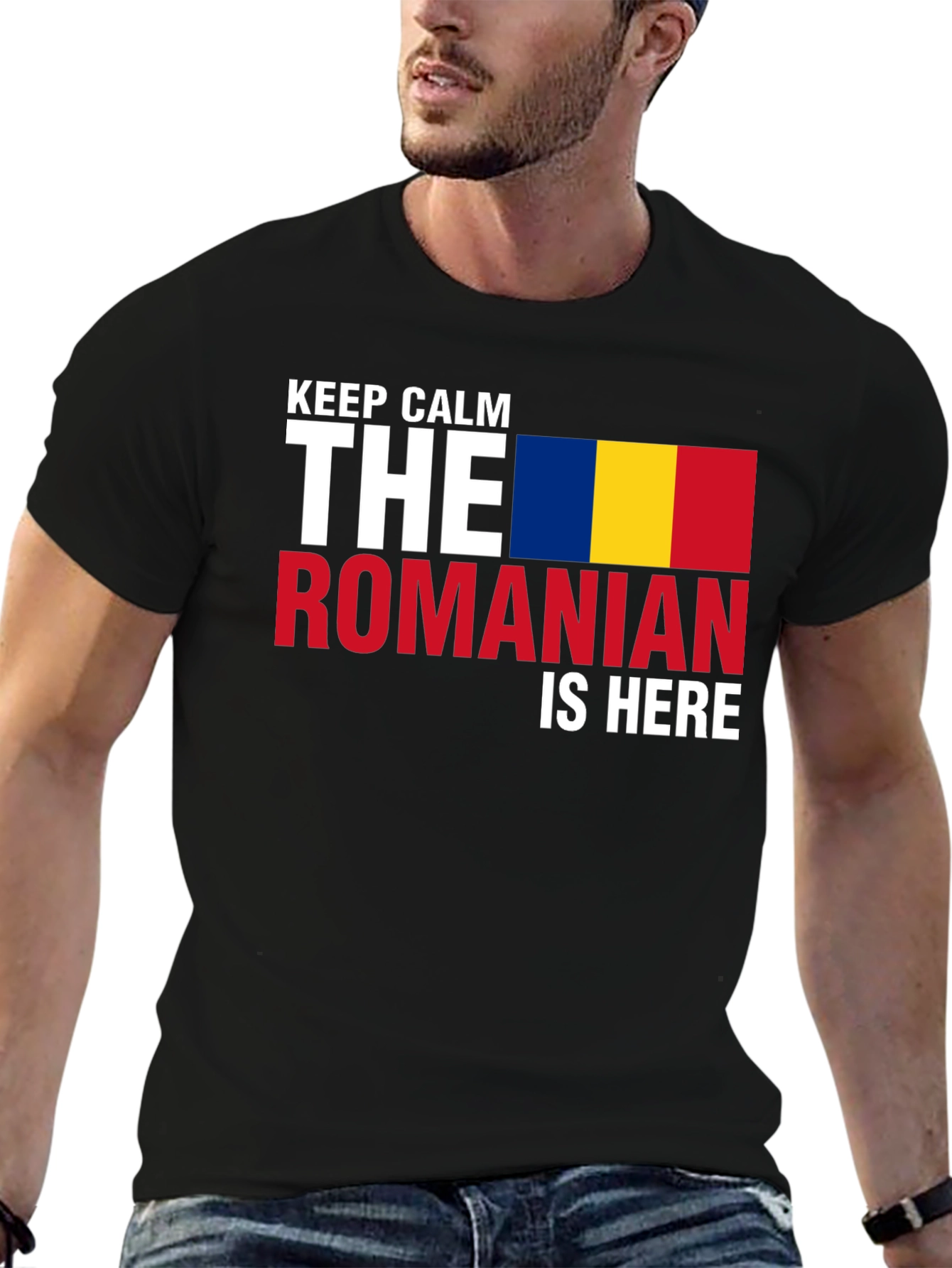Keep Calm The Romanian Is Here T-Shirt