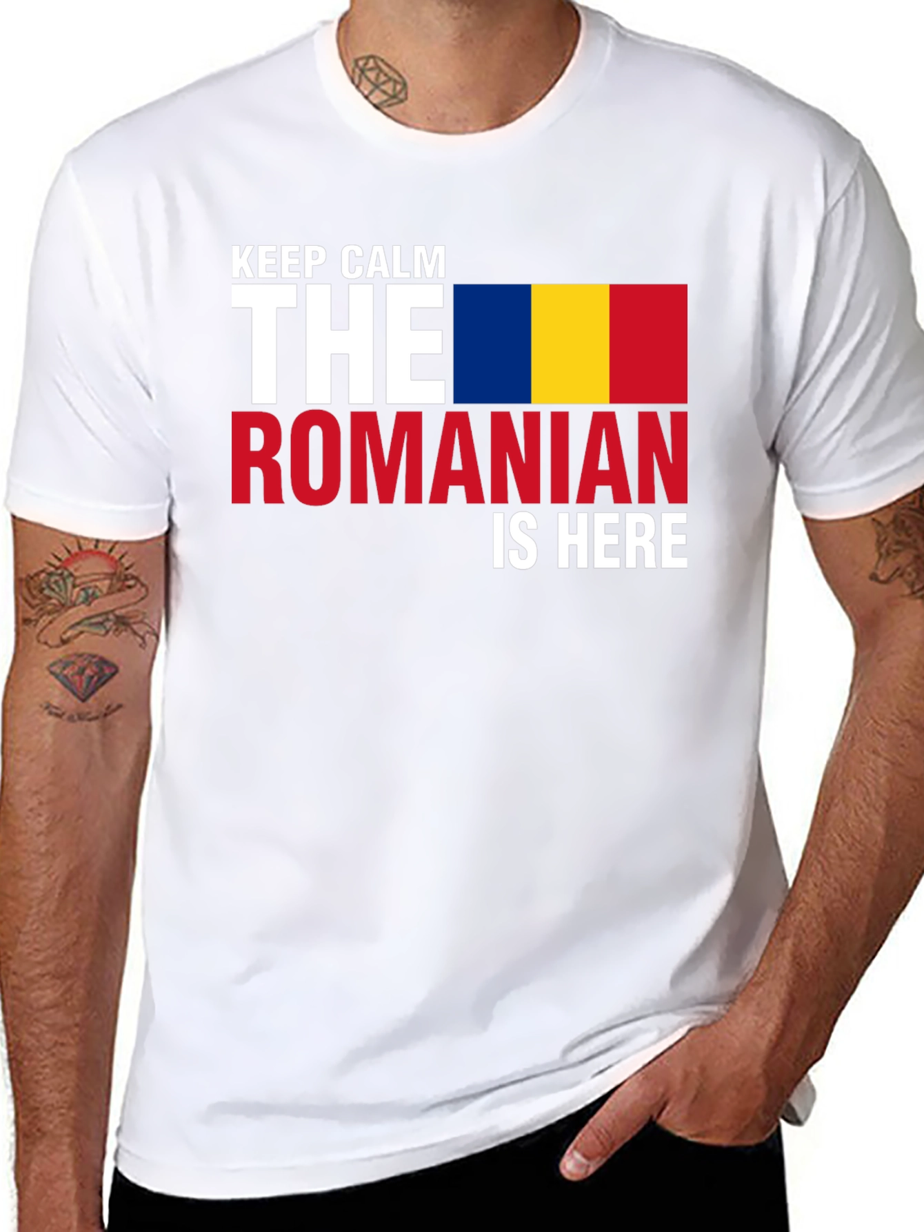 Keep Calm The Romanian Is Here T-Shirt