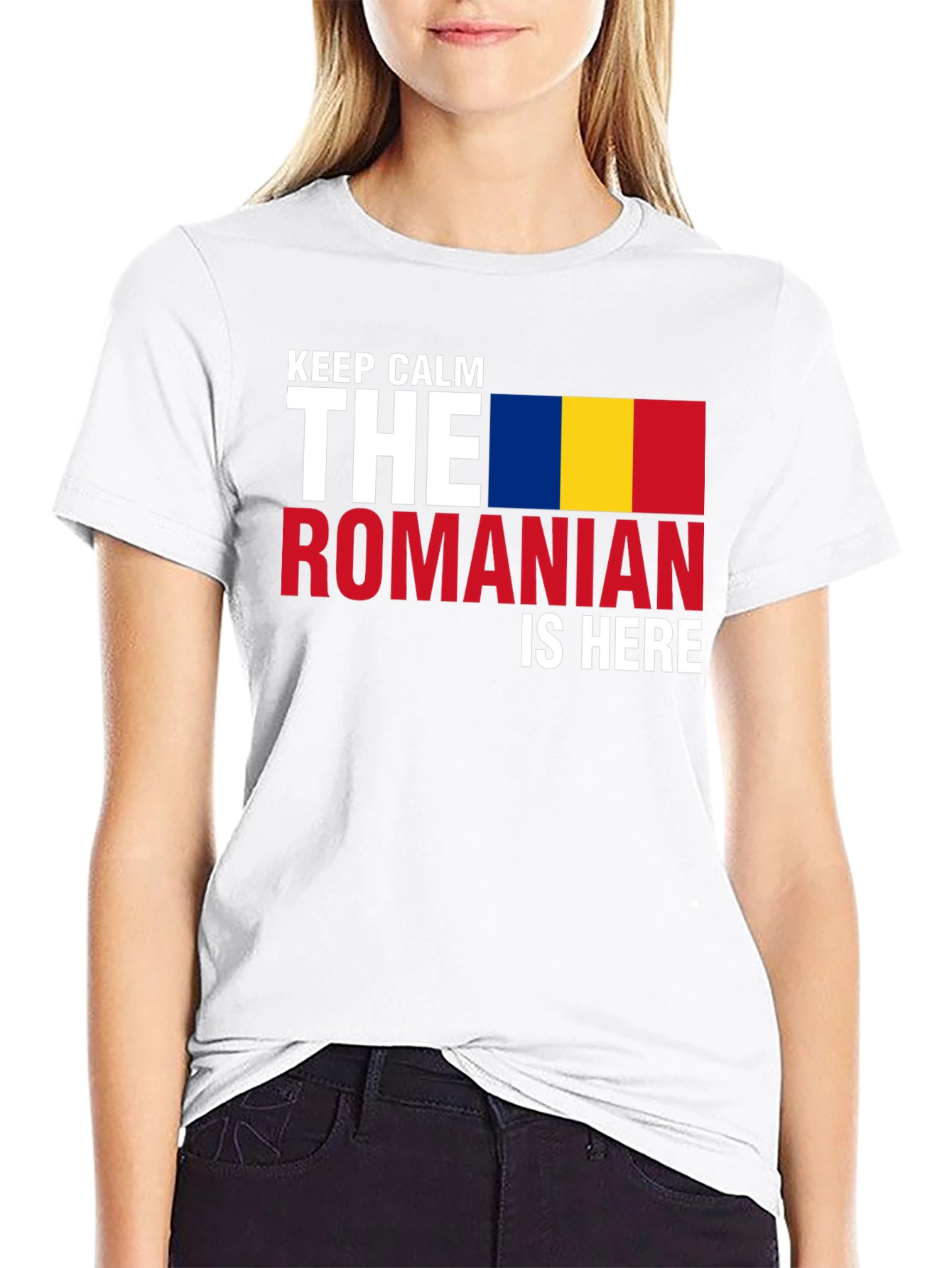 Keep Calm The Romanian Is Here T-Shirt