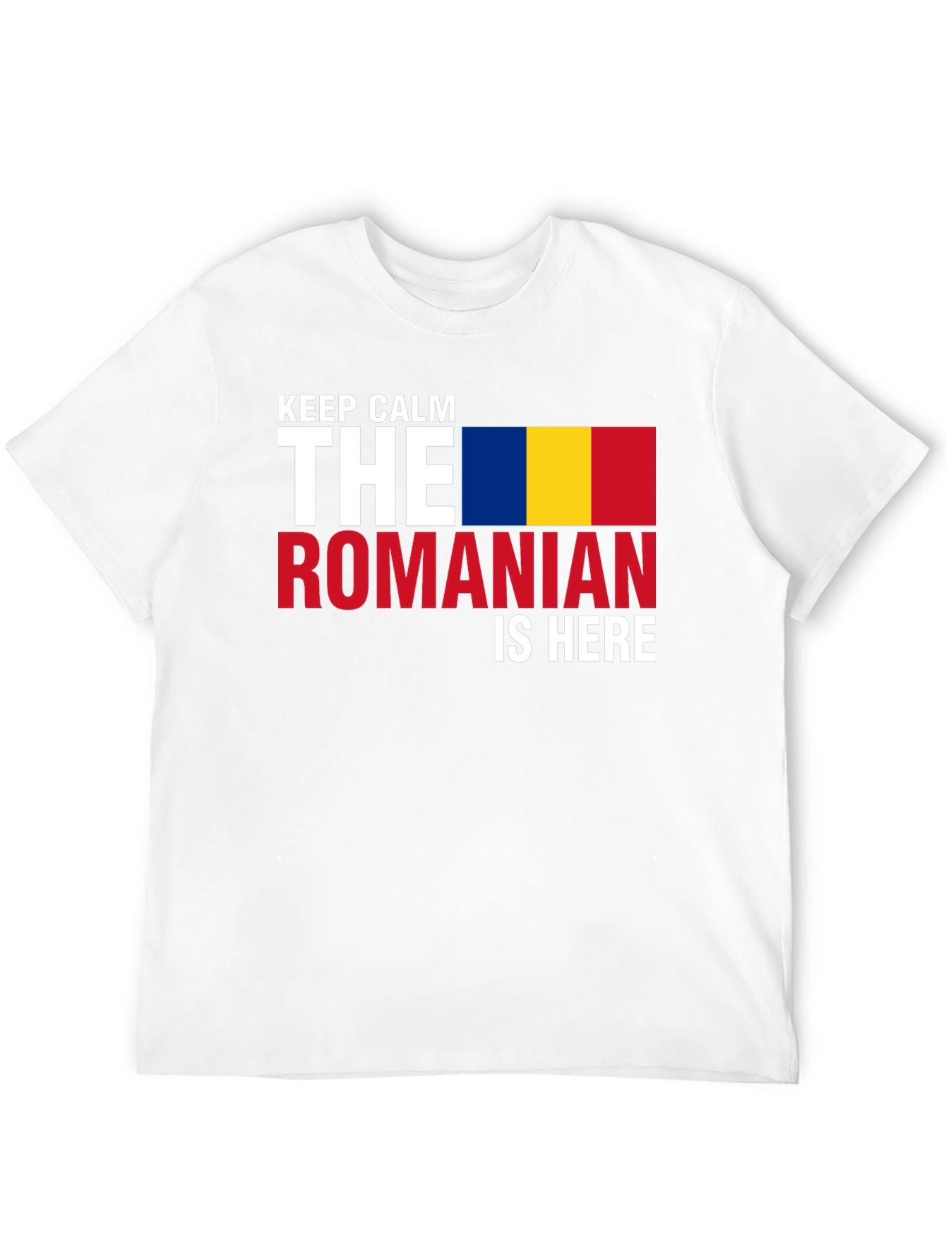 Keep Calm The Romanian Is Here T-Shirt