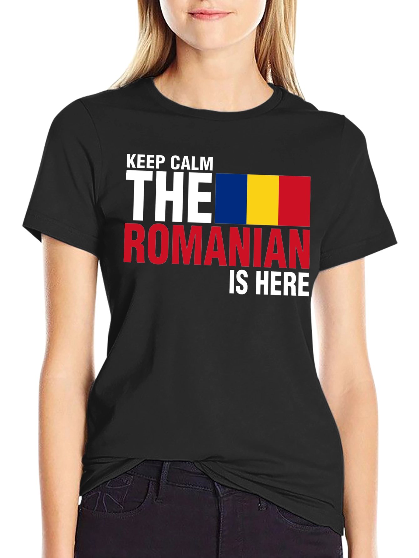 Keep Calm The Romanian Is Here T-Shirt