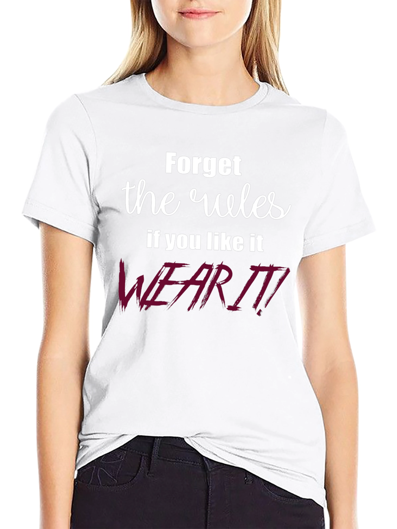 Forget the Rules Graphic Tee