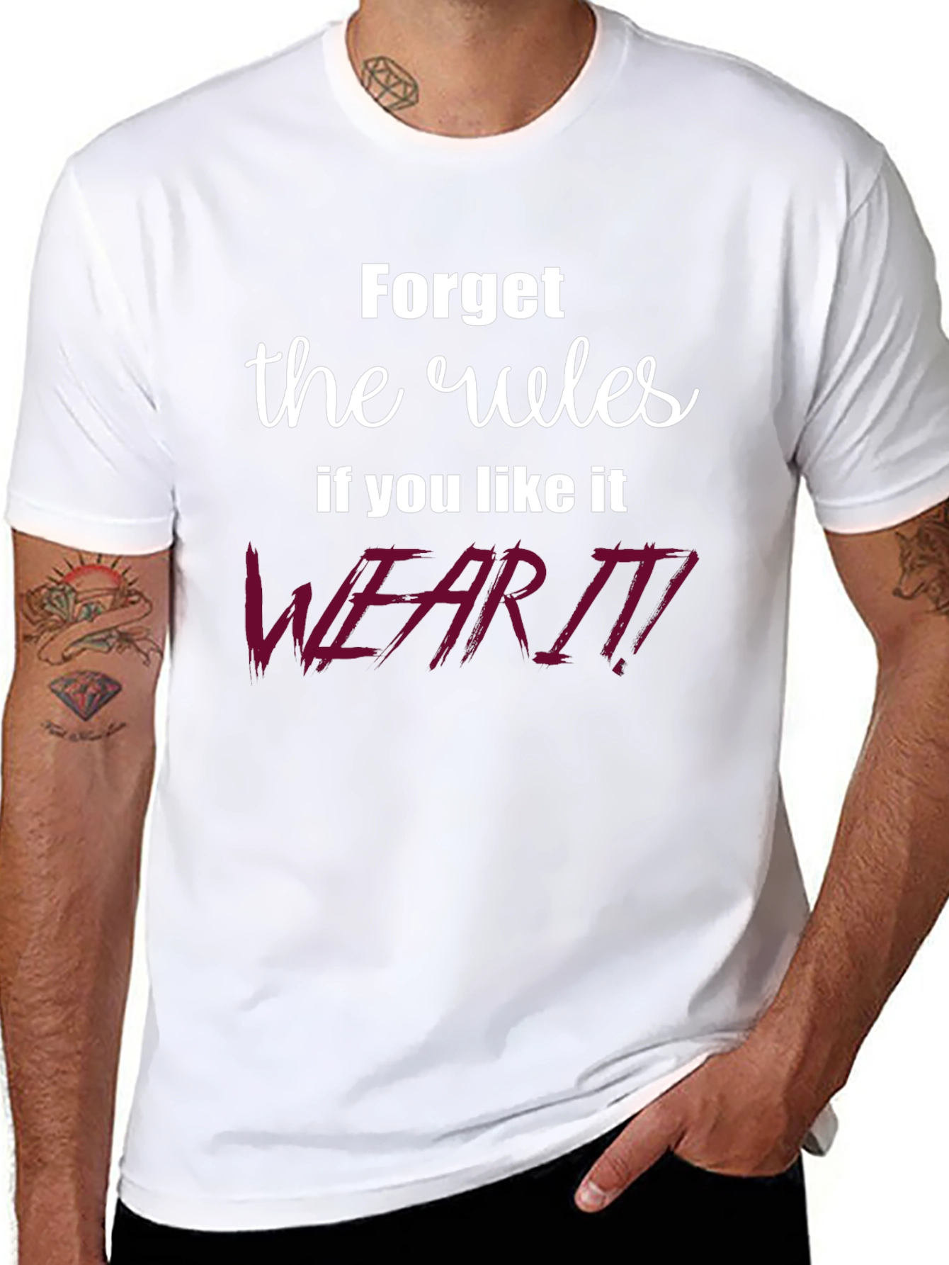 Forget the Rules Graphic Tee