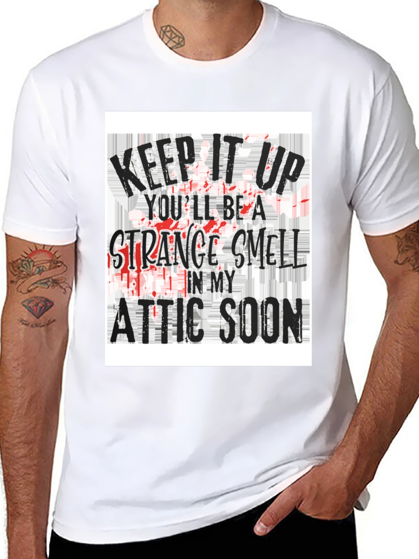 Keep it Up Strange Smell T-Shirt