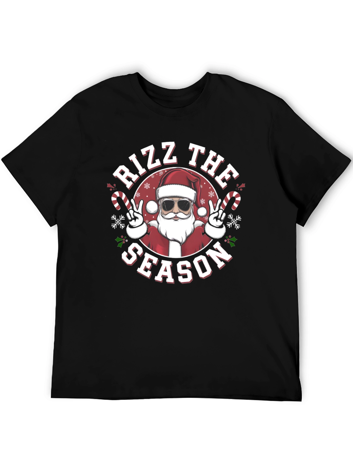 Rizz The Season Santa T-Shirt