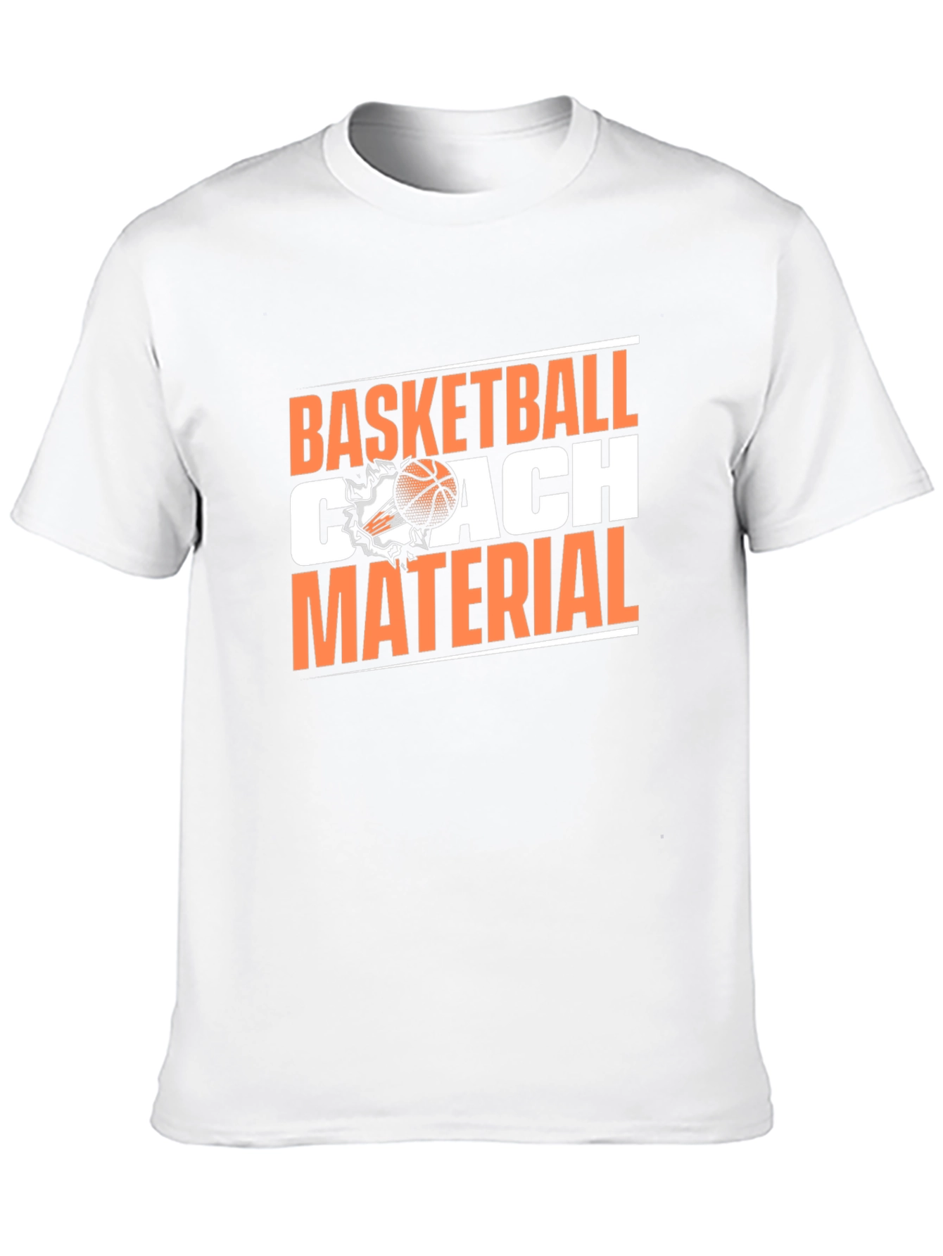 Basketball Coach Material T-Shirt - Black Tee