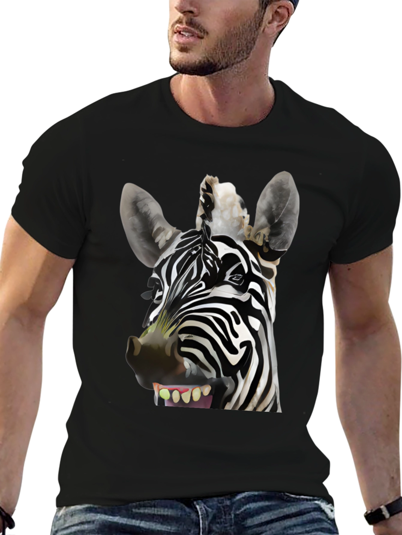 Zebra Tee: Wild Style Graphic T-Shirt