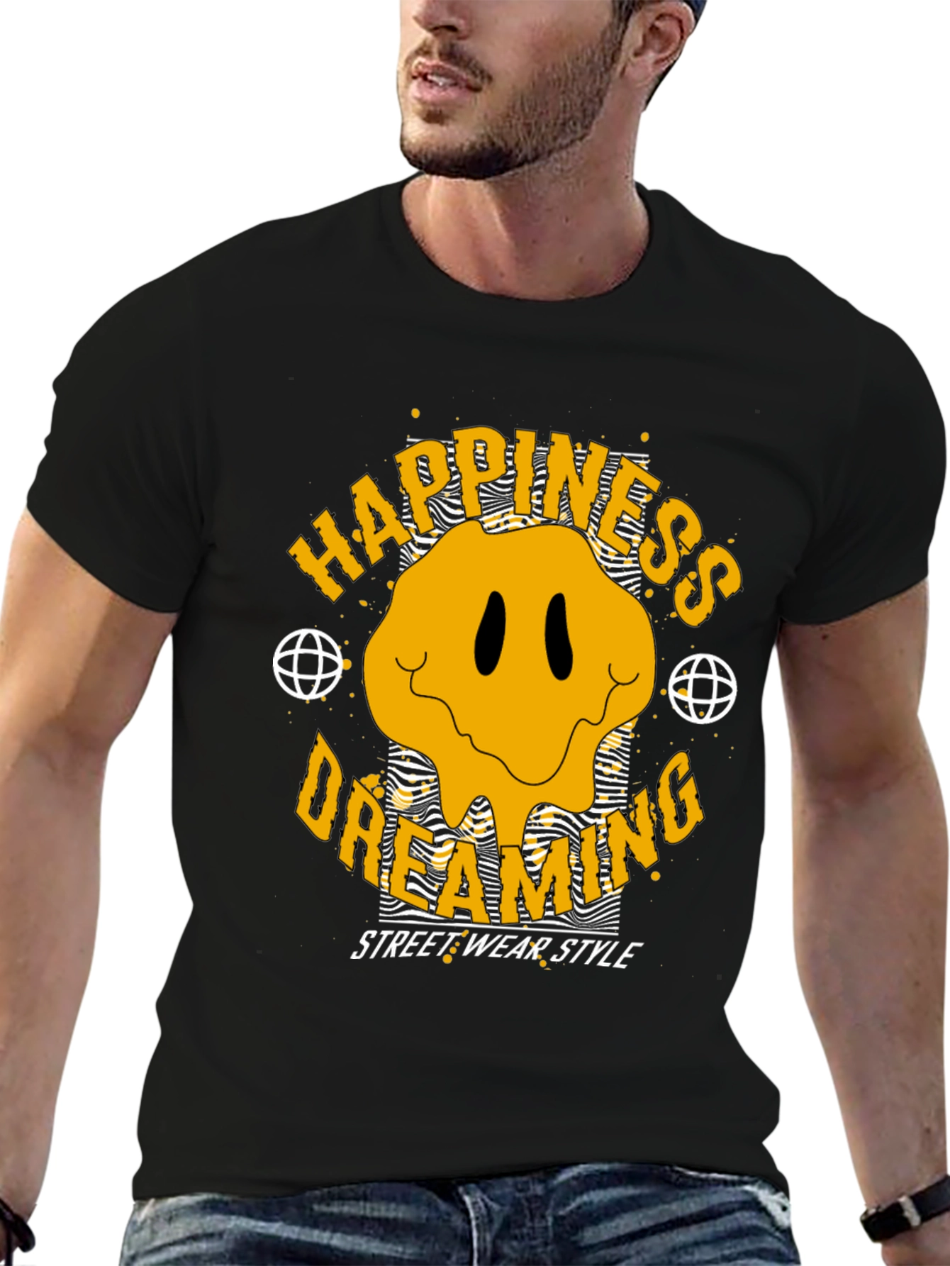 Happiness Dreaming Graphic T-Shirt