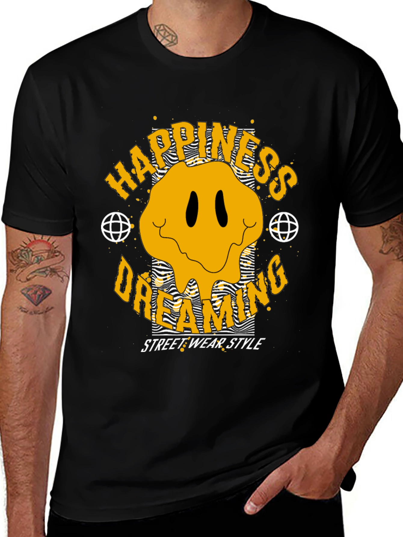 Happiness Dreaming Graphic T-Shirt