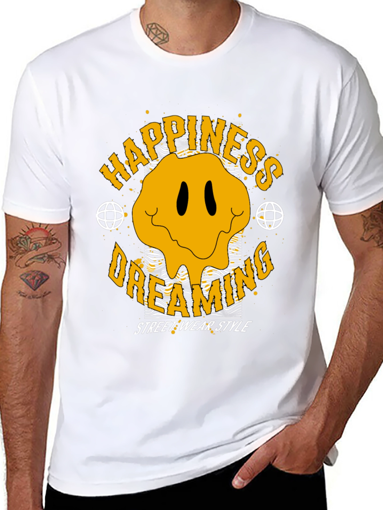 Happiness Dreaming Graphic T-Shirt