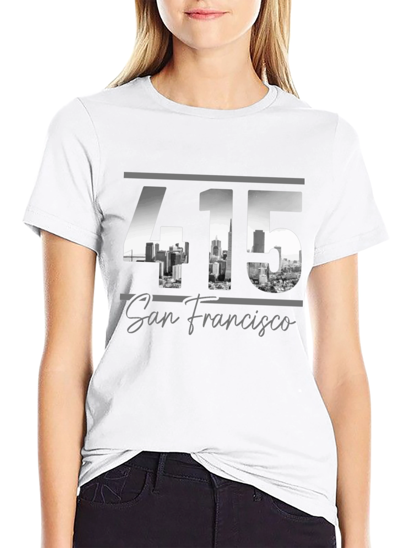 San Francisco 415 Area Code T-Shirt