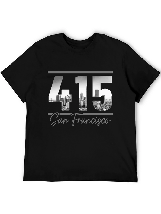 San Francisco 415 Area Code T-Shirt