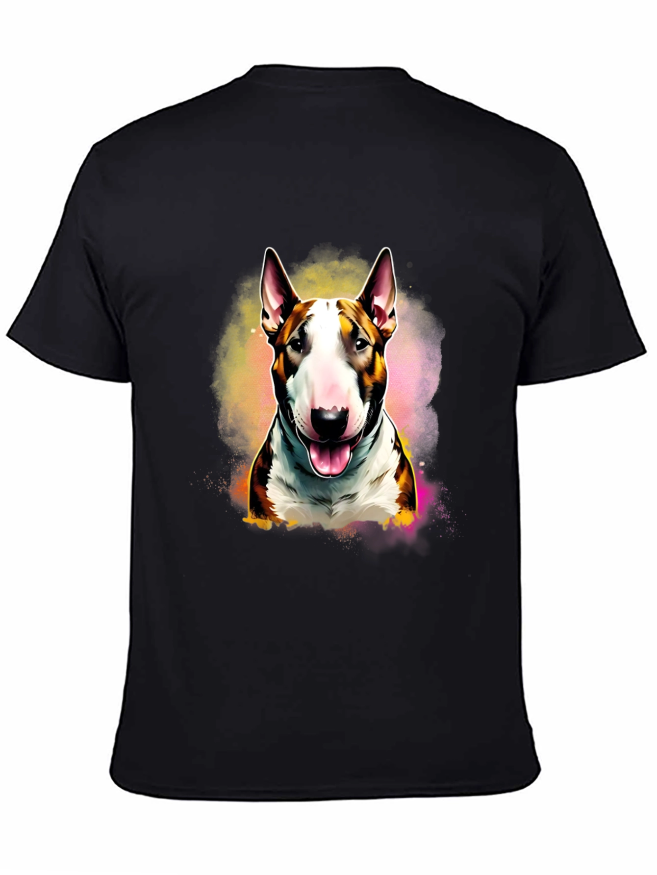 Bull Terrier Art T-Shirt - Unique Dog Lover Tee