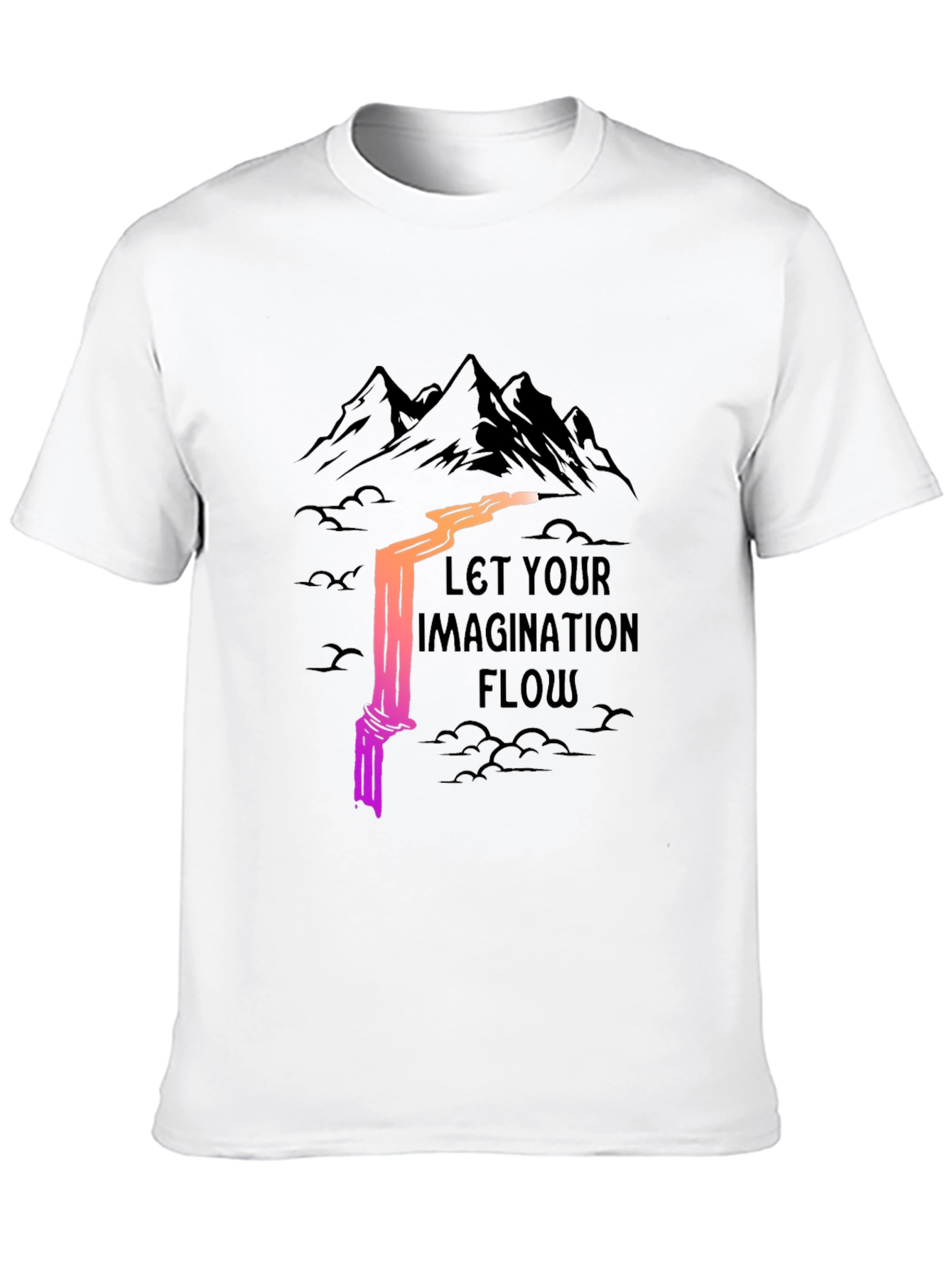 Imagination Flow Graphic Tee