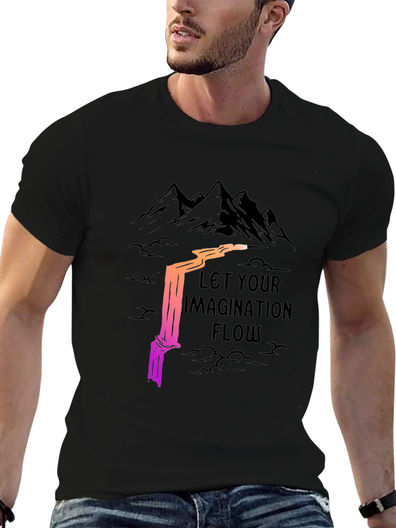 Imagination Flow Graphic Tee