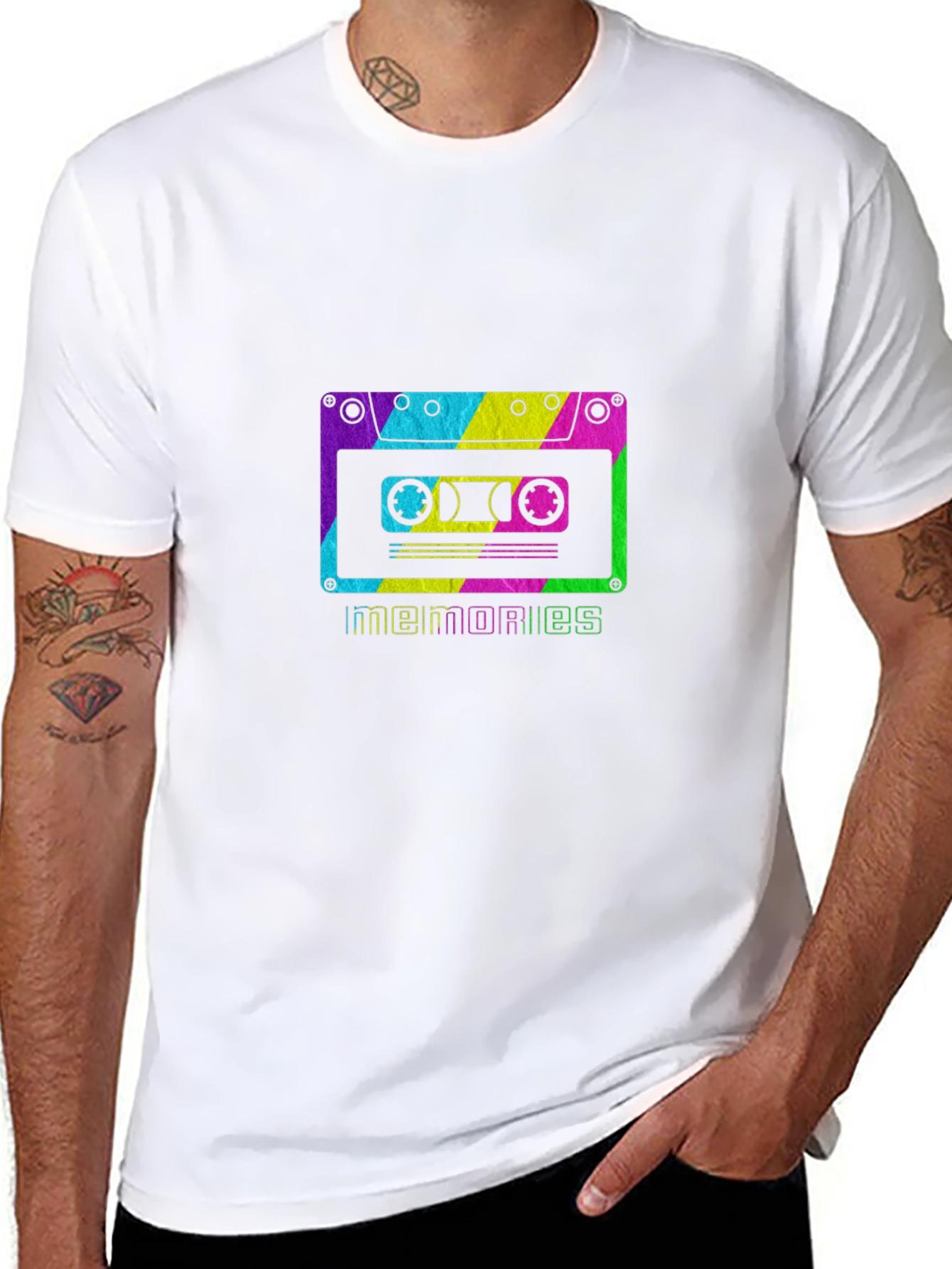 Retro Memories Cassette Graphic Tee