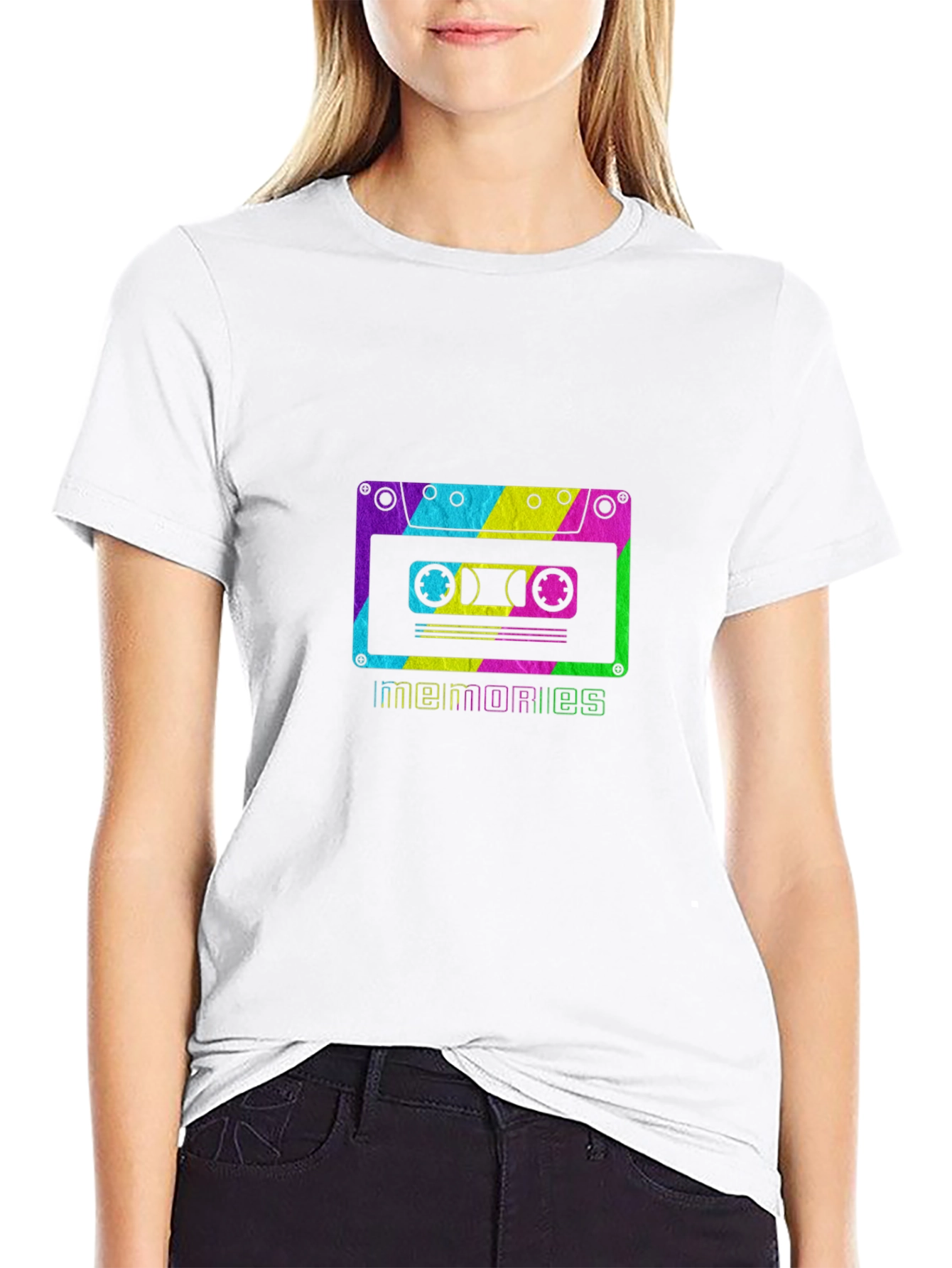 Retro Memories Cassette Graphic Tee