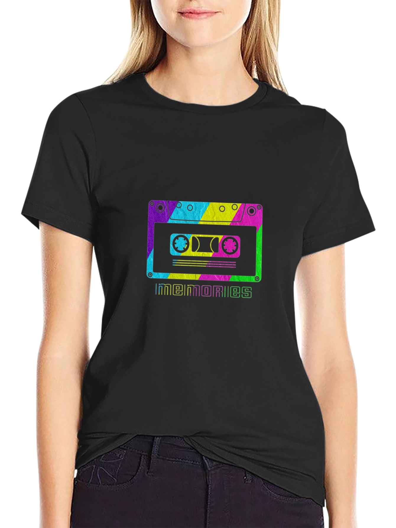 Retro Memories Cassette Graphic Tee