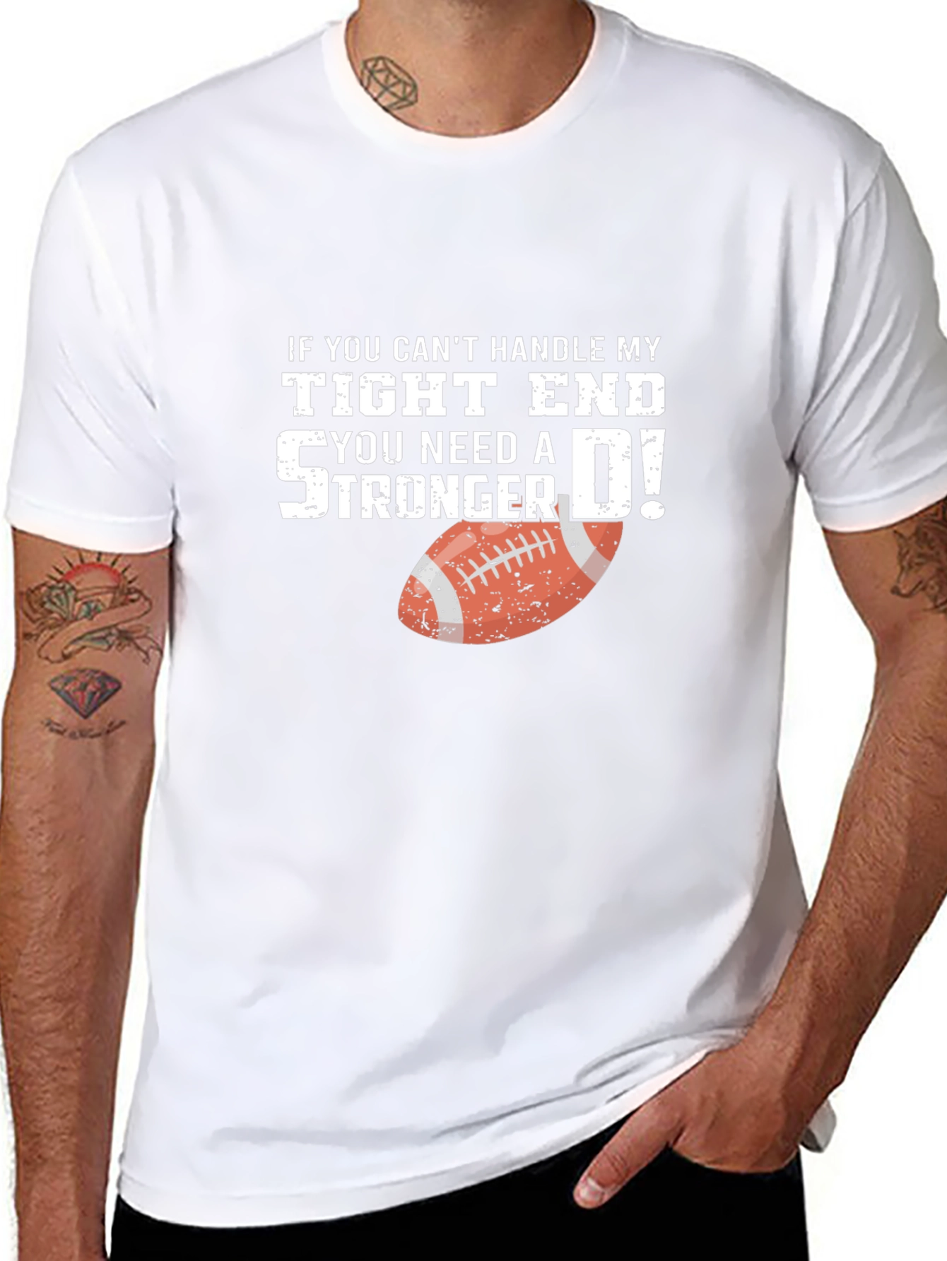 Tight End Football T-Shirt - Offensive Humor