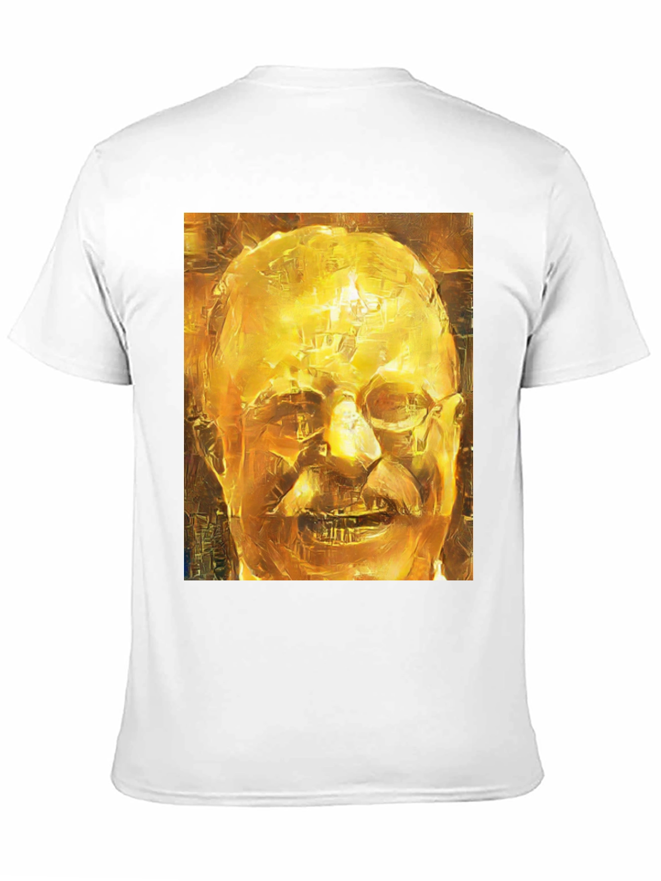 Golden Portrait Graphic Tee