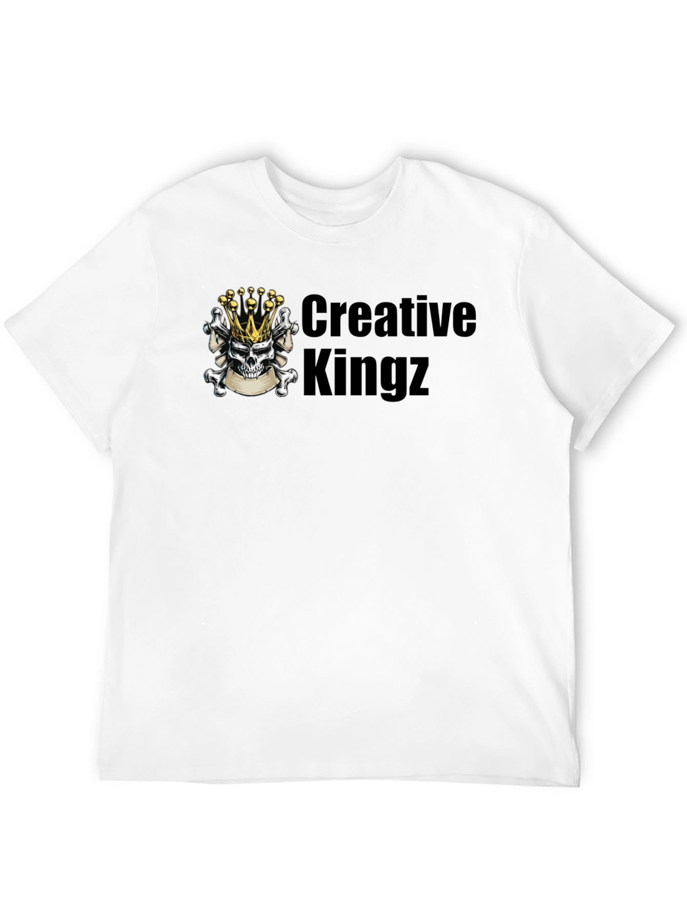 Creative Kingz Black Graphic T-Shirt