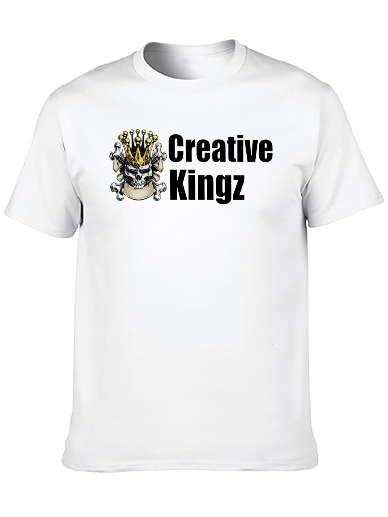 Creative Kingz Black Graphic T-Shirt