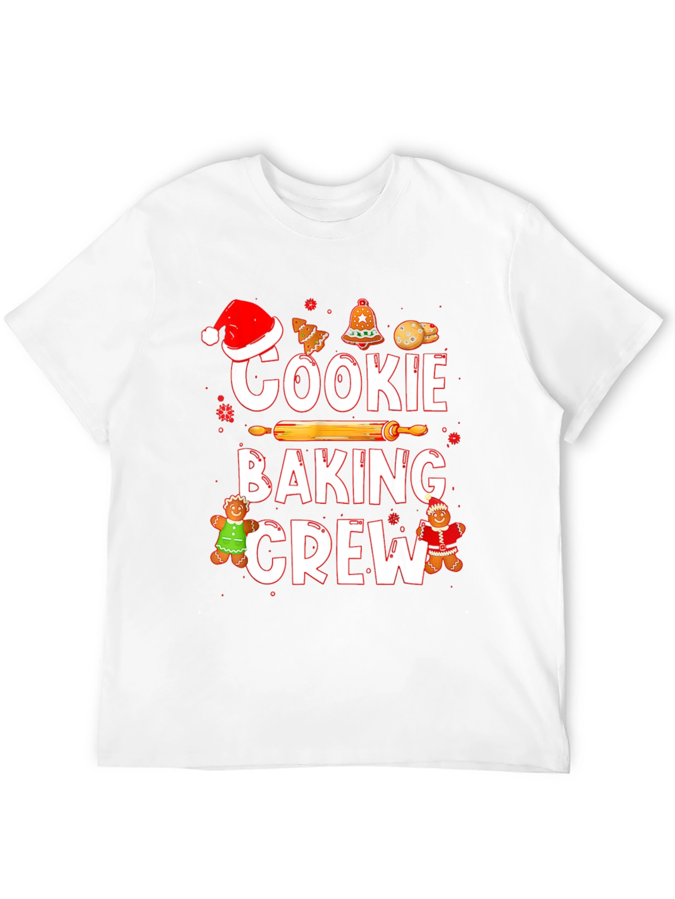 Cookie Baking Crew Holiday T-Shirt