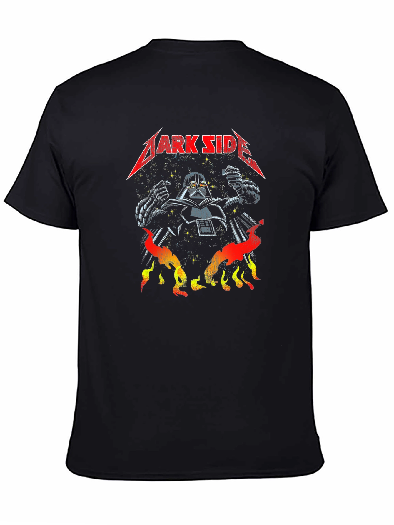 Dark Side Vader Graphic T-Shirt - Black Cotton Tee