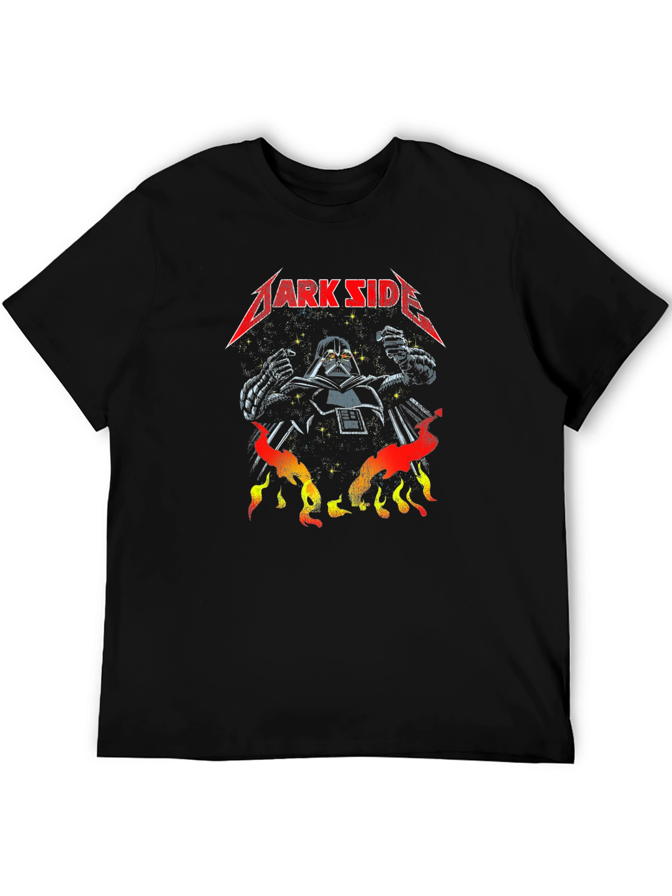 Dark Side Vader Graphic T-Shirt - Black Cotton Tee