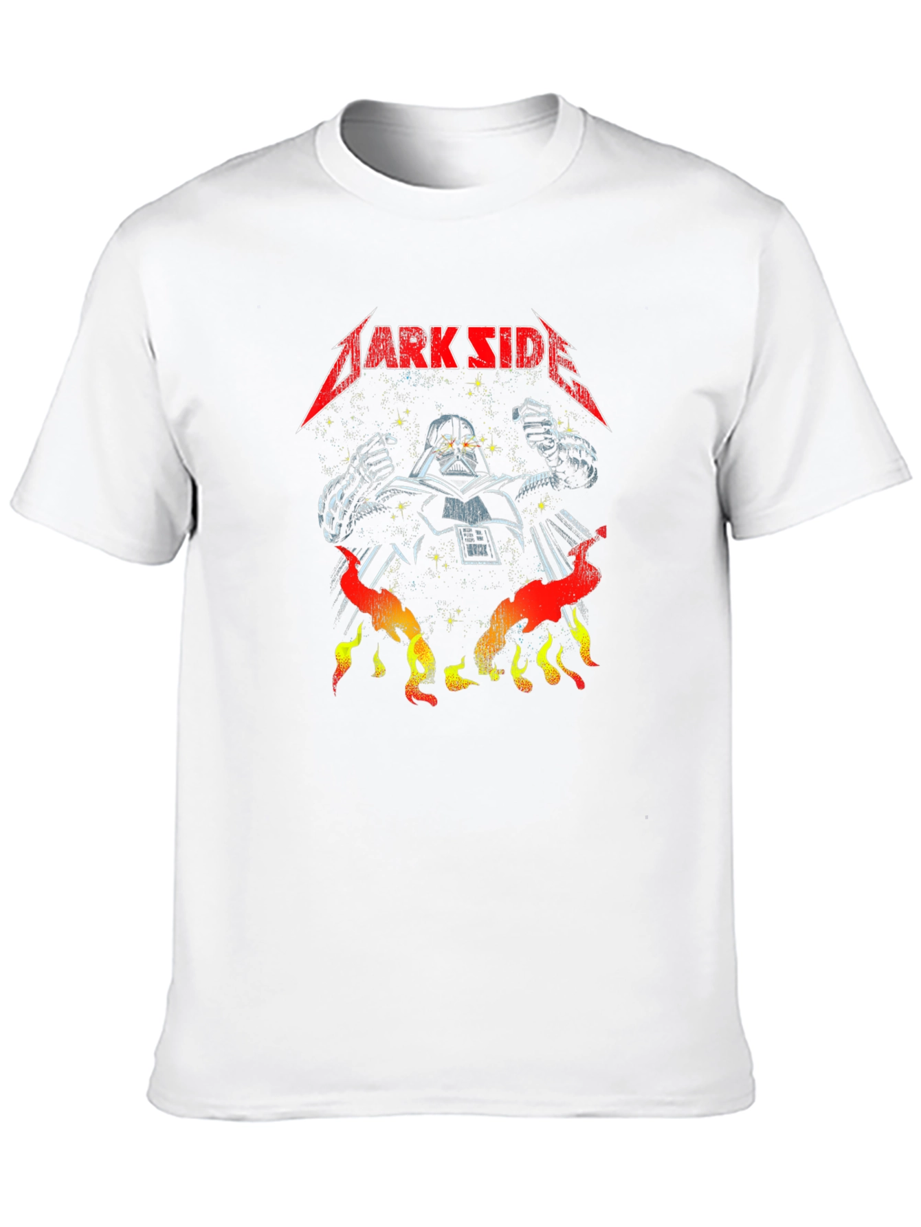 Dark Side Vader Graphic T-Shirt - Black Cotton Tee