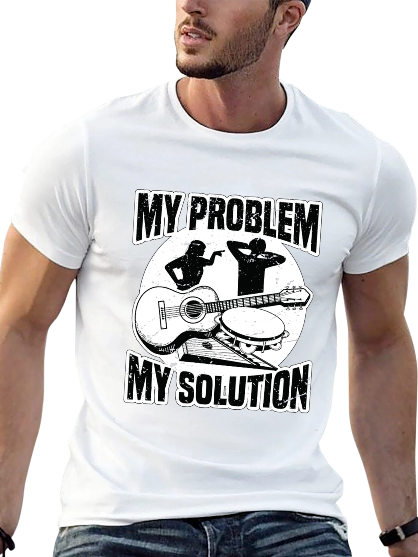 Music Lover T-Shirt - My Problem My Solution