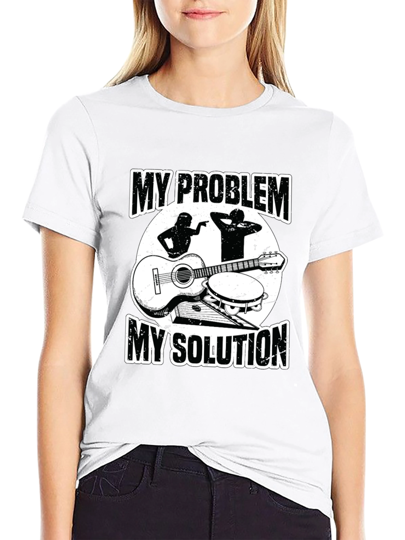Music Lover T-Shirt - My Problem My Solution