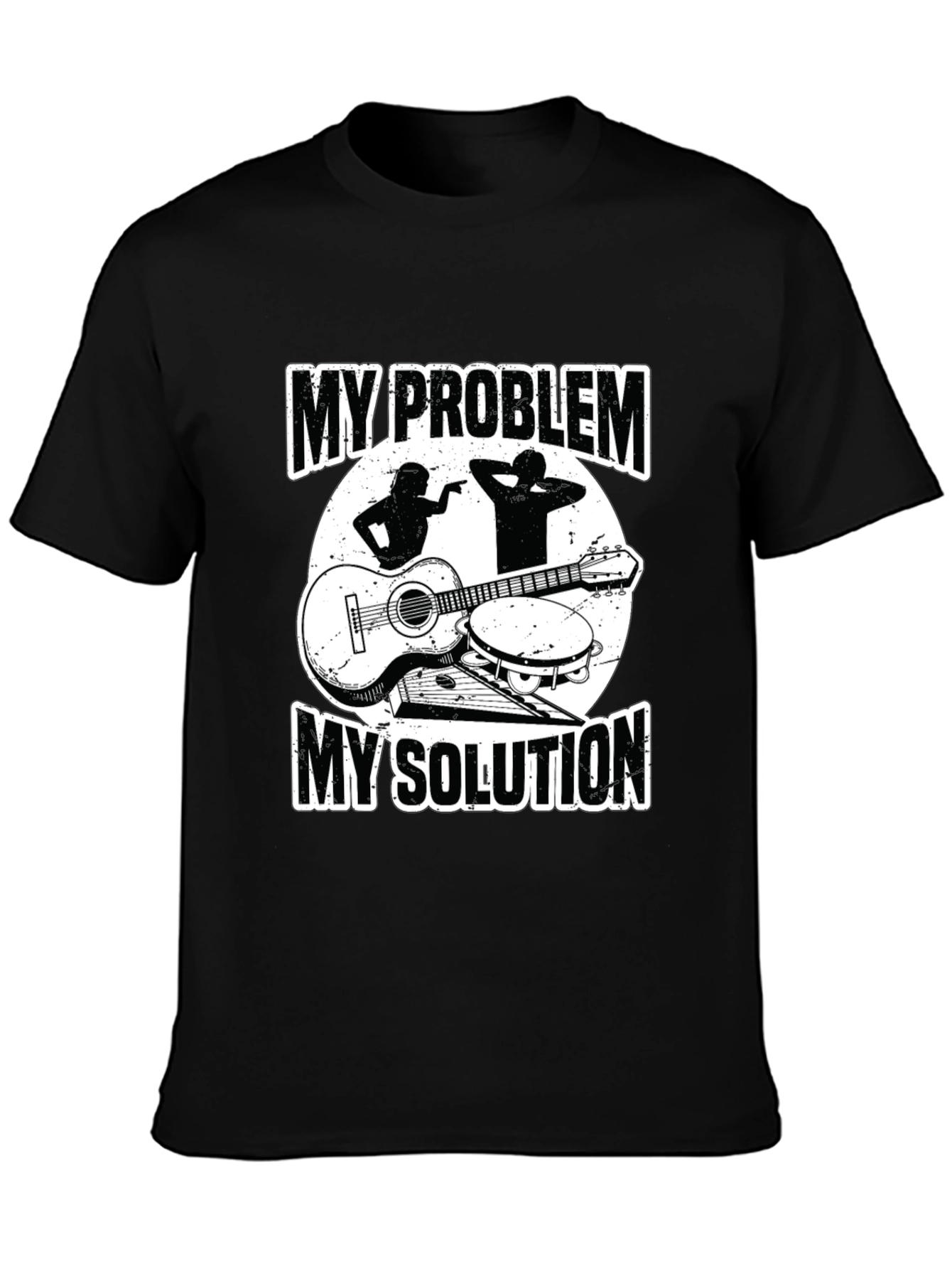 Music Lover T-Shirt - My Problem My Solution