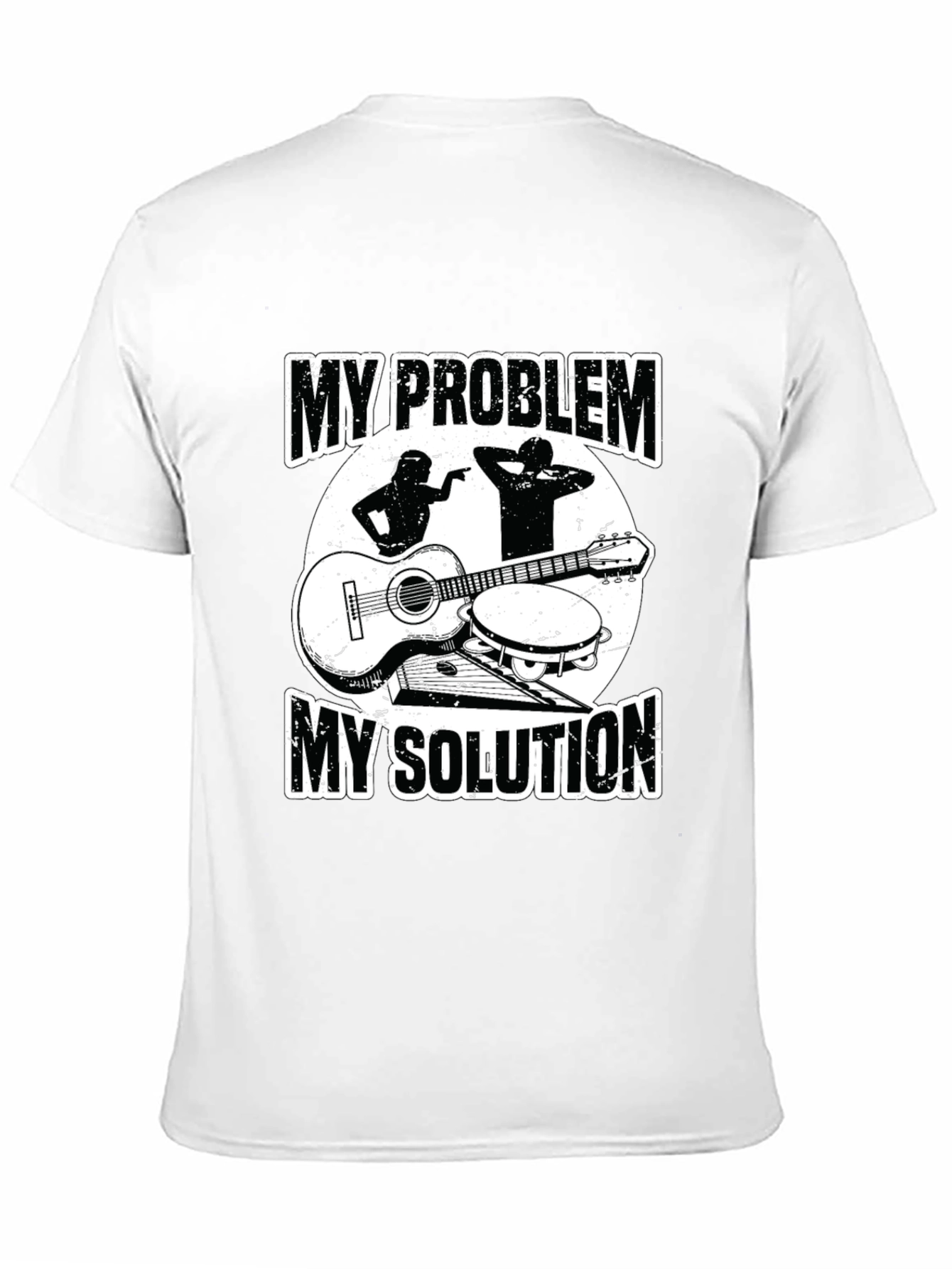 Music Lover T-Shirt - My Problem My Solution