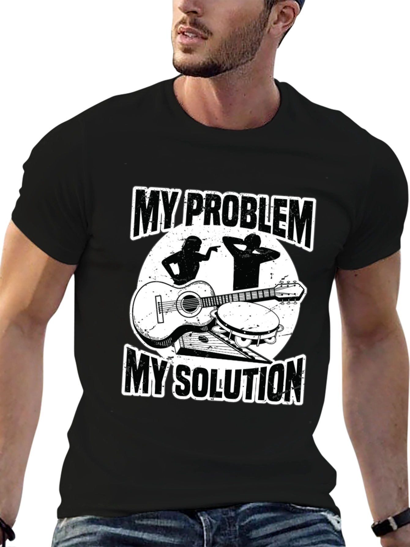 Music Lover T-Shirt - My Problem My Solution