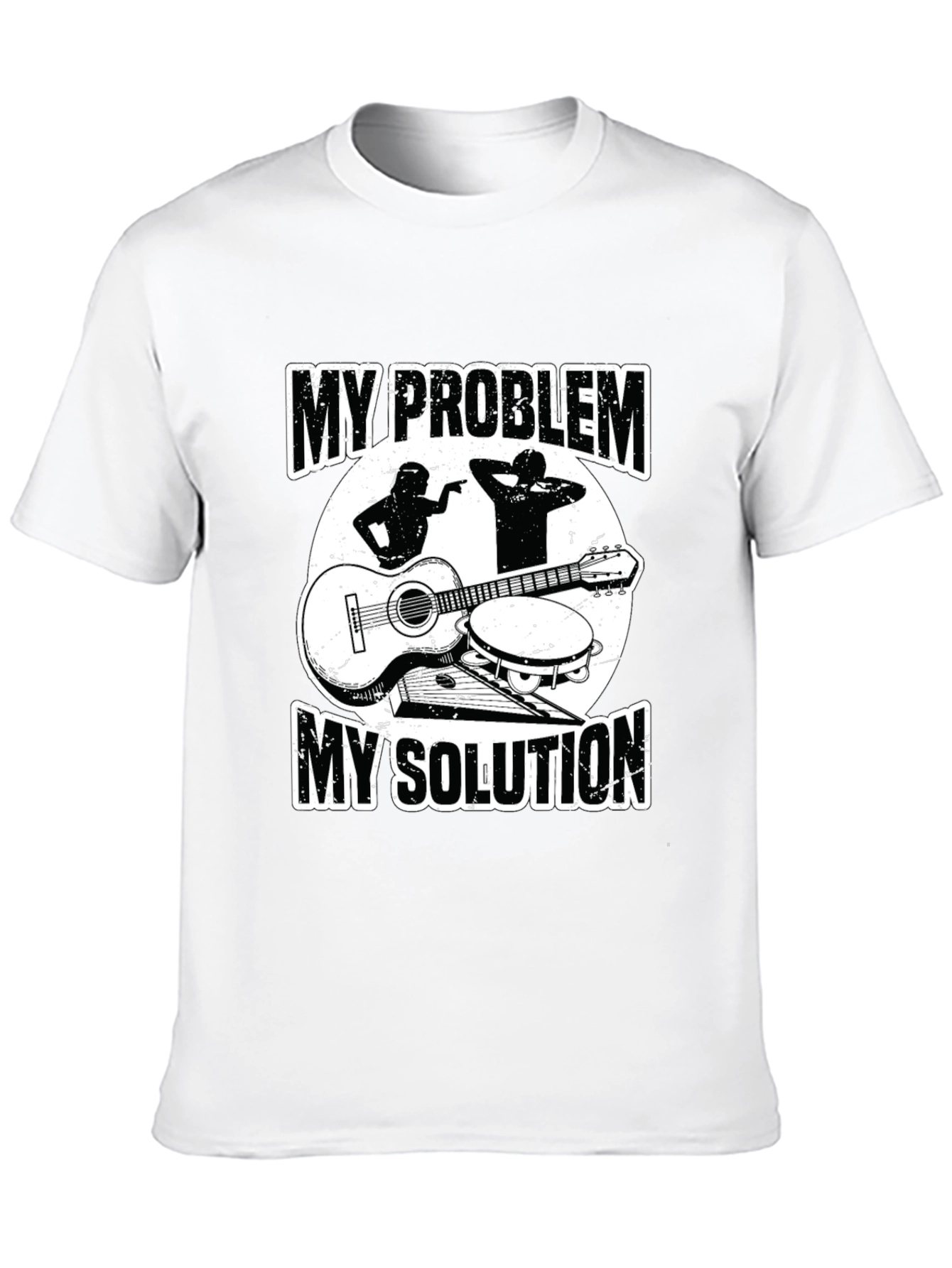 Music Lover T-Shirt - My Problem My Solution