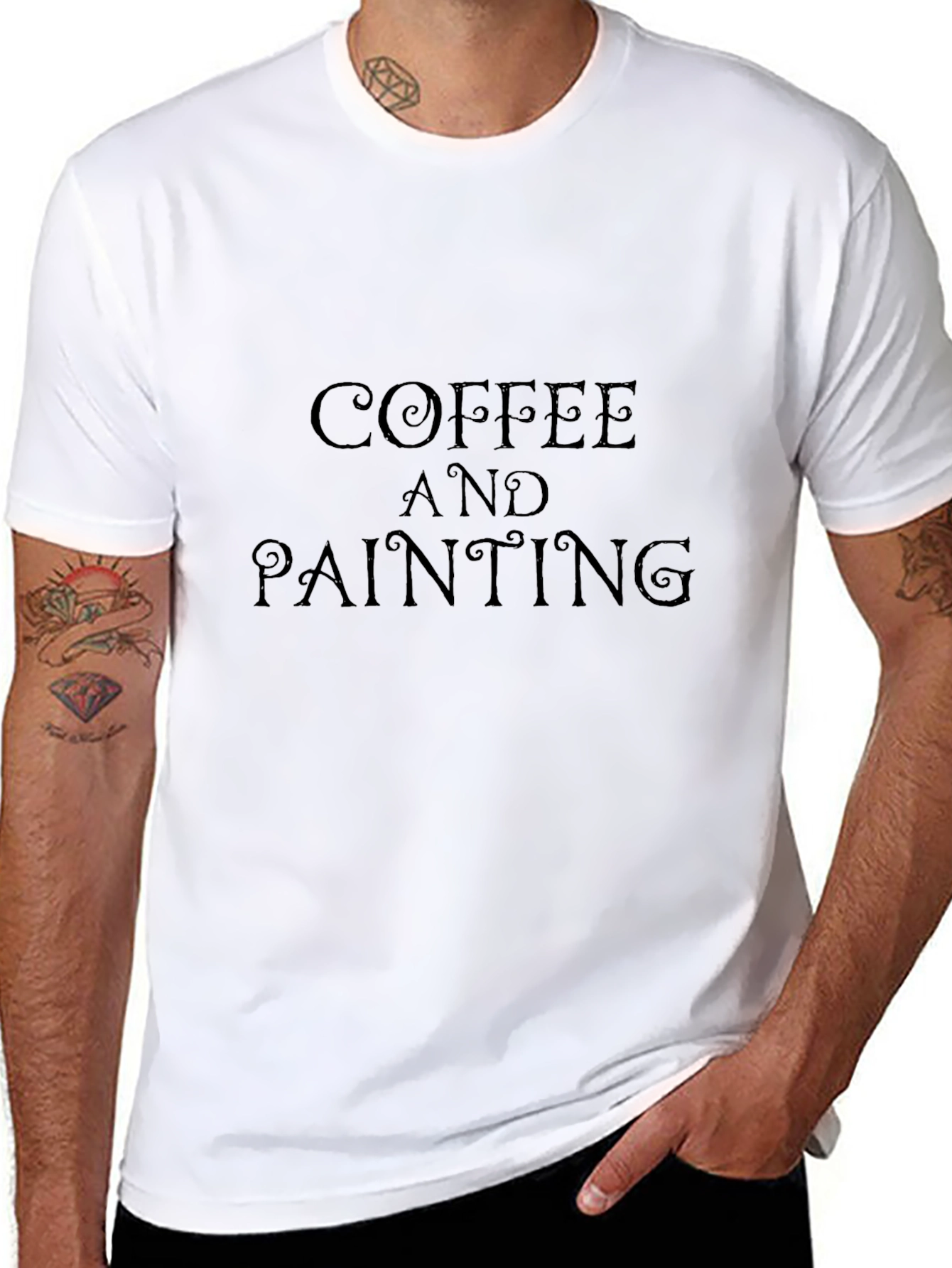Coffee and Painting Graphic Tee
