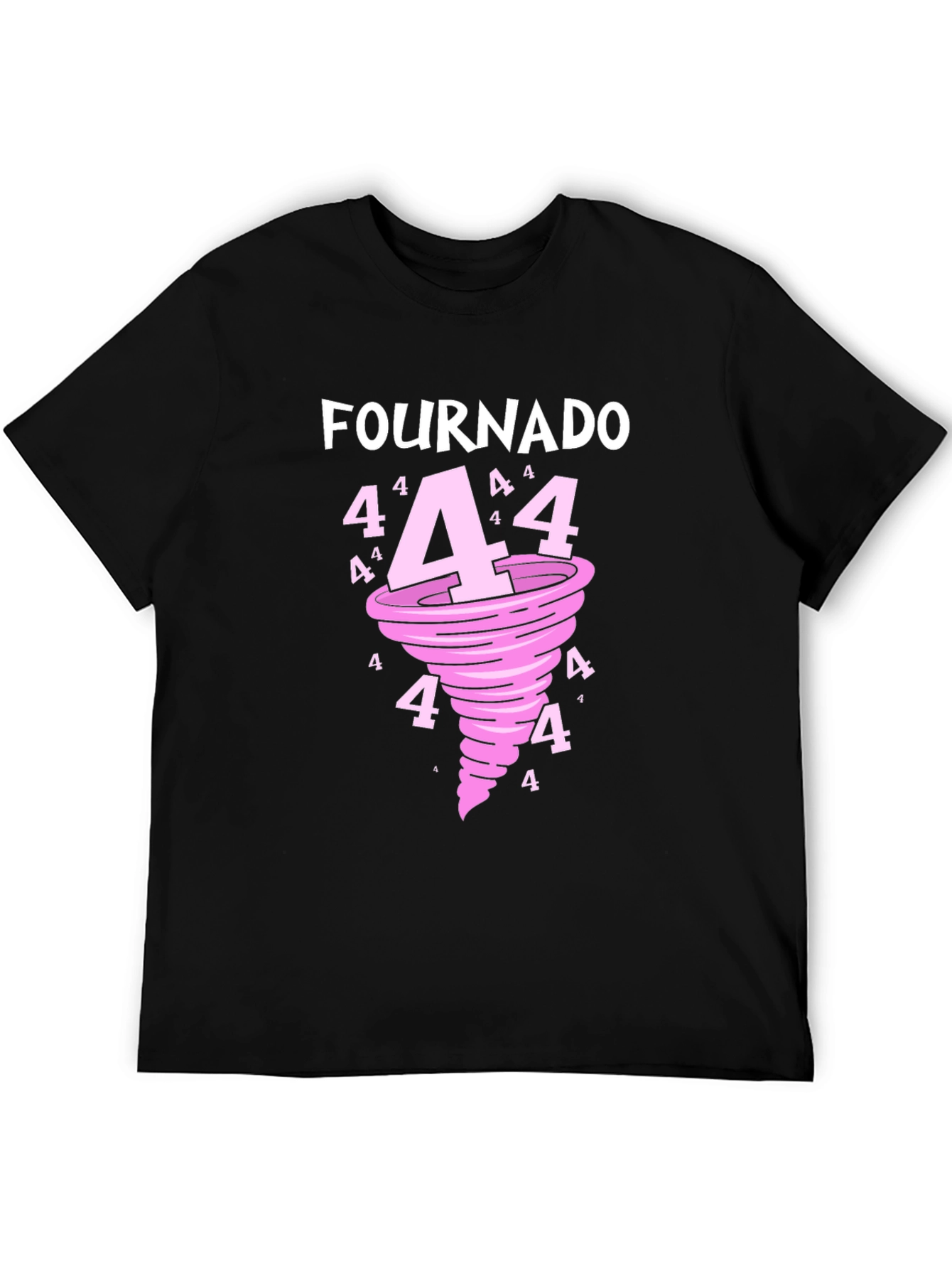 Fournado T-Shirt - Funny 4th Birthday Tornado Tee