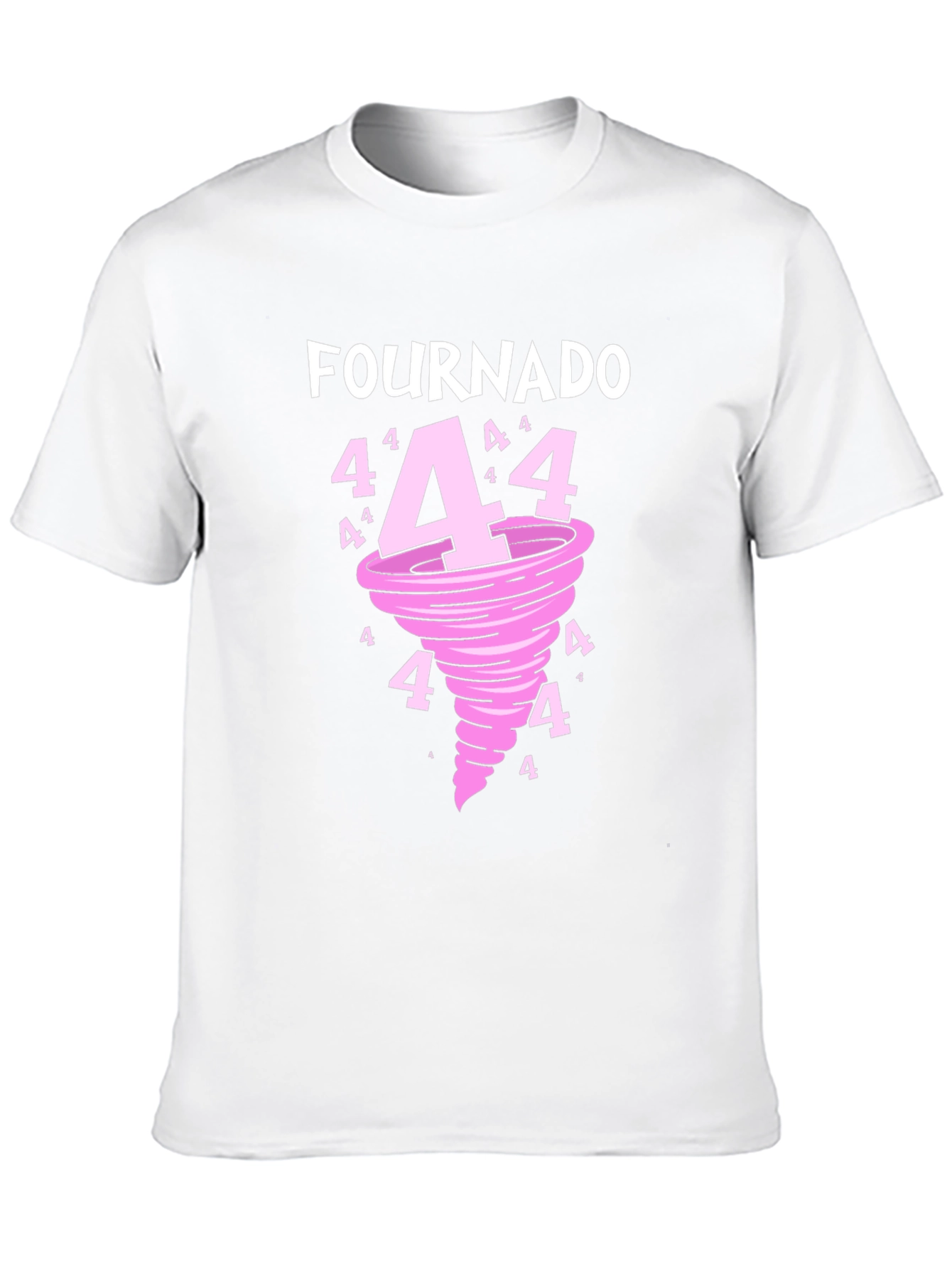 Fournado T-Shirt - Funny 4th Birthday Tornado Tee
